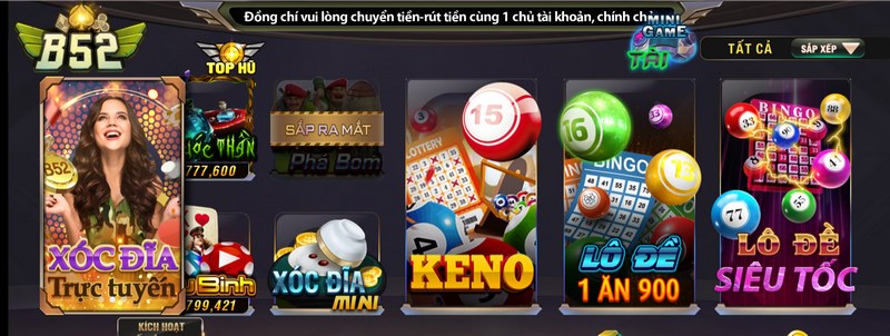 Giới thiệu về game Keno