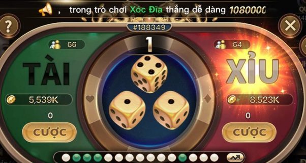 Để chơi tốt game Tài xỉu thì người chơi cần hiểu rõ các thao tác trên bàn chơi