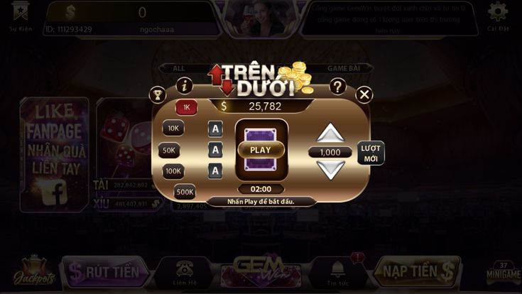 Top 4 mẹo chơi Trên dưới bất bại tại Gemwin game thủ nên biết 